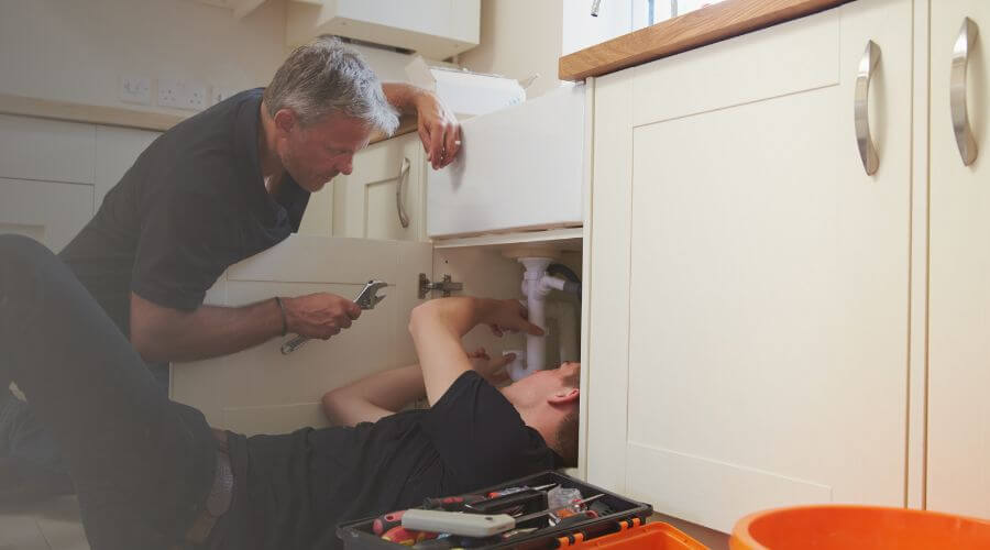 Crawl Space Pipe Repair in Fruitport, MI